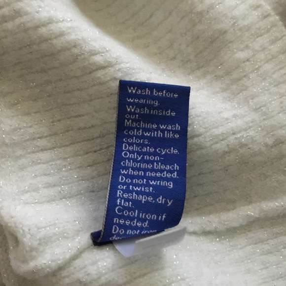 Apt 9 Sweater Twinkle and Sparkle Cream Gold Sequins Size XXL #194 - Picture 5 of 6